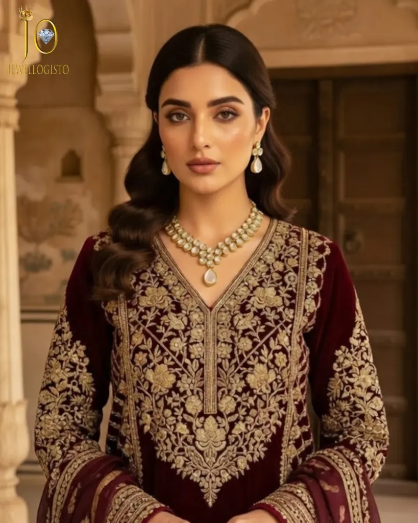 Ivory Grace Kundan Set