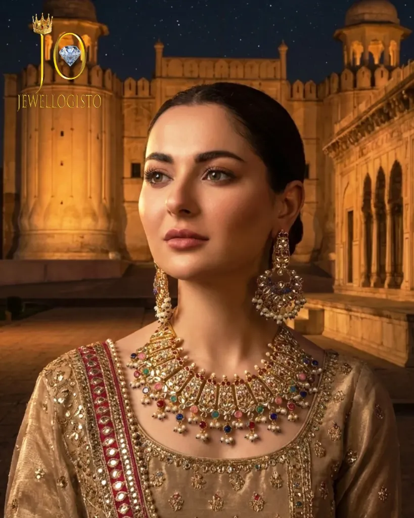 Safora Shine Bride Set with Earrings